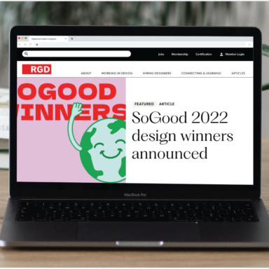 Dave Hurds's RGD website redesign