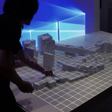 Ben Wu's Projection mapping lighting show