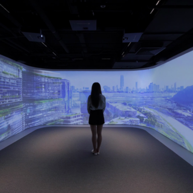 Ben Wu's Projection mapping lighting show